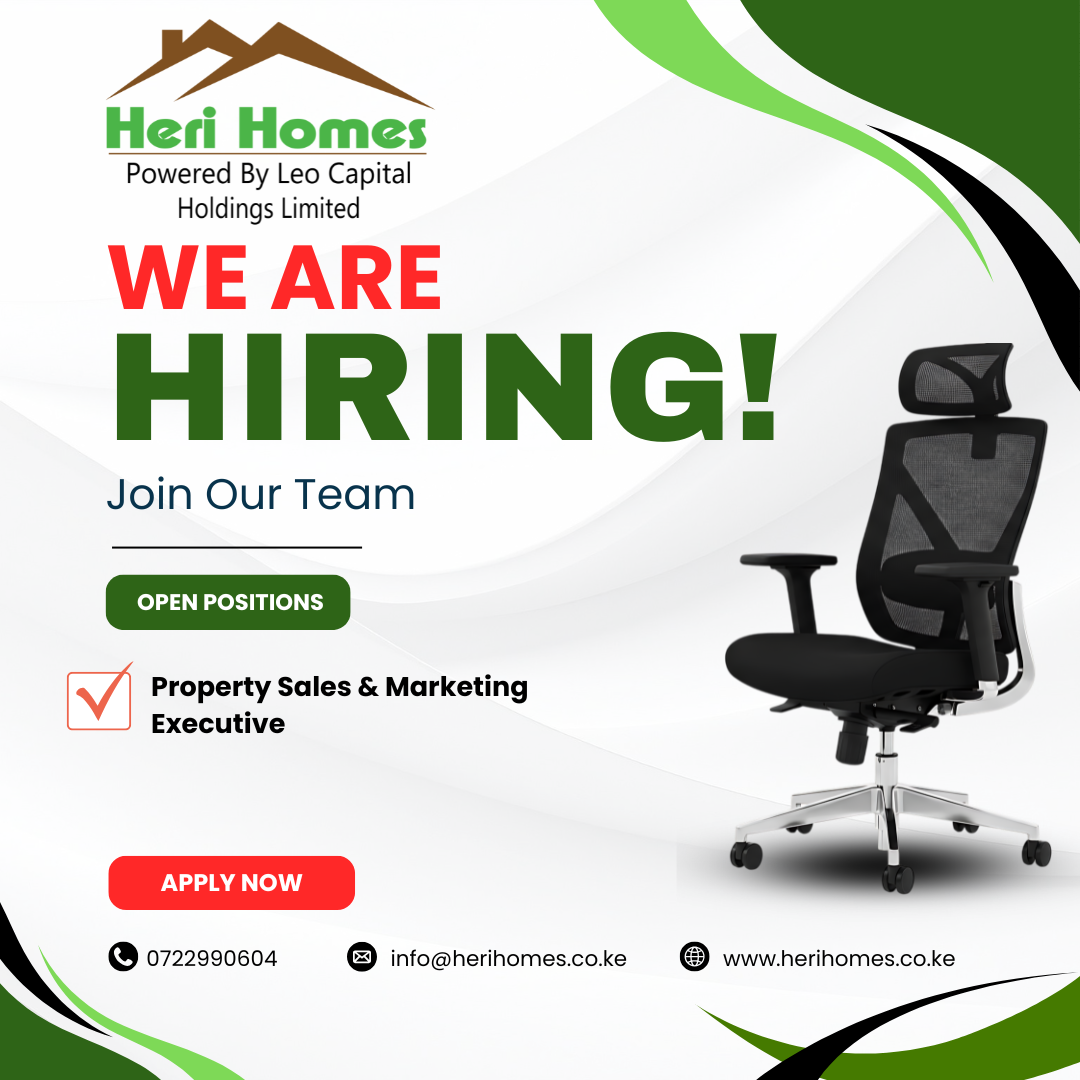 Job Vacancy: Property Sales & Marketing Executive